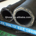 China best rubber !SAE R5 Wire braid textile covered rubber hose